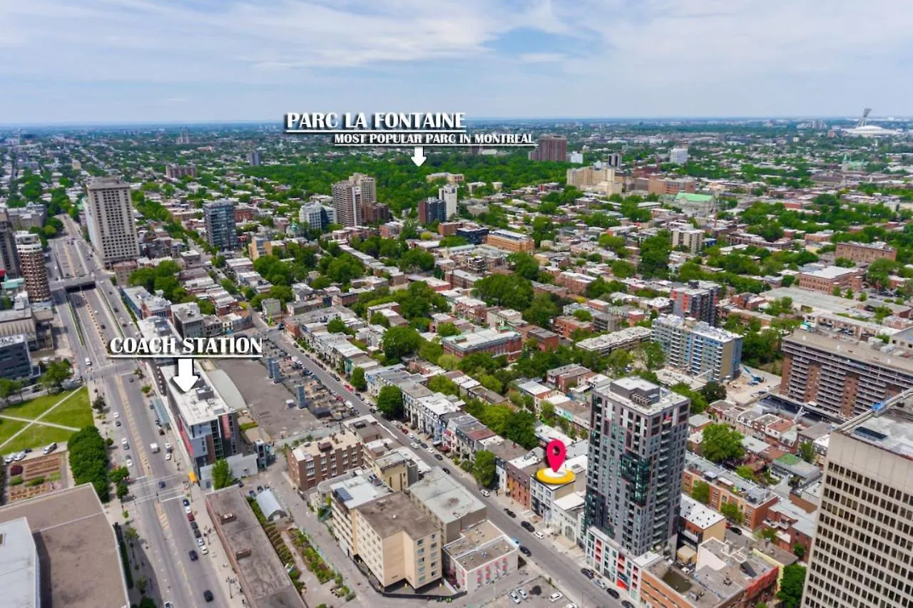 Daire Luxurious Downtown Suite Montréal